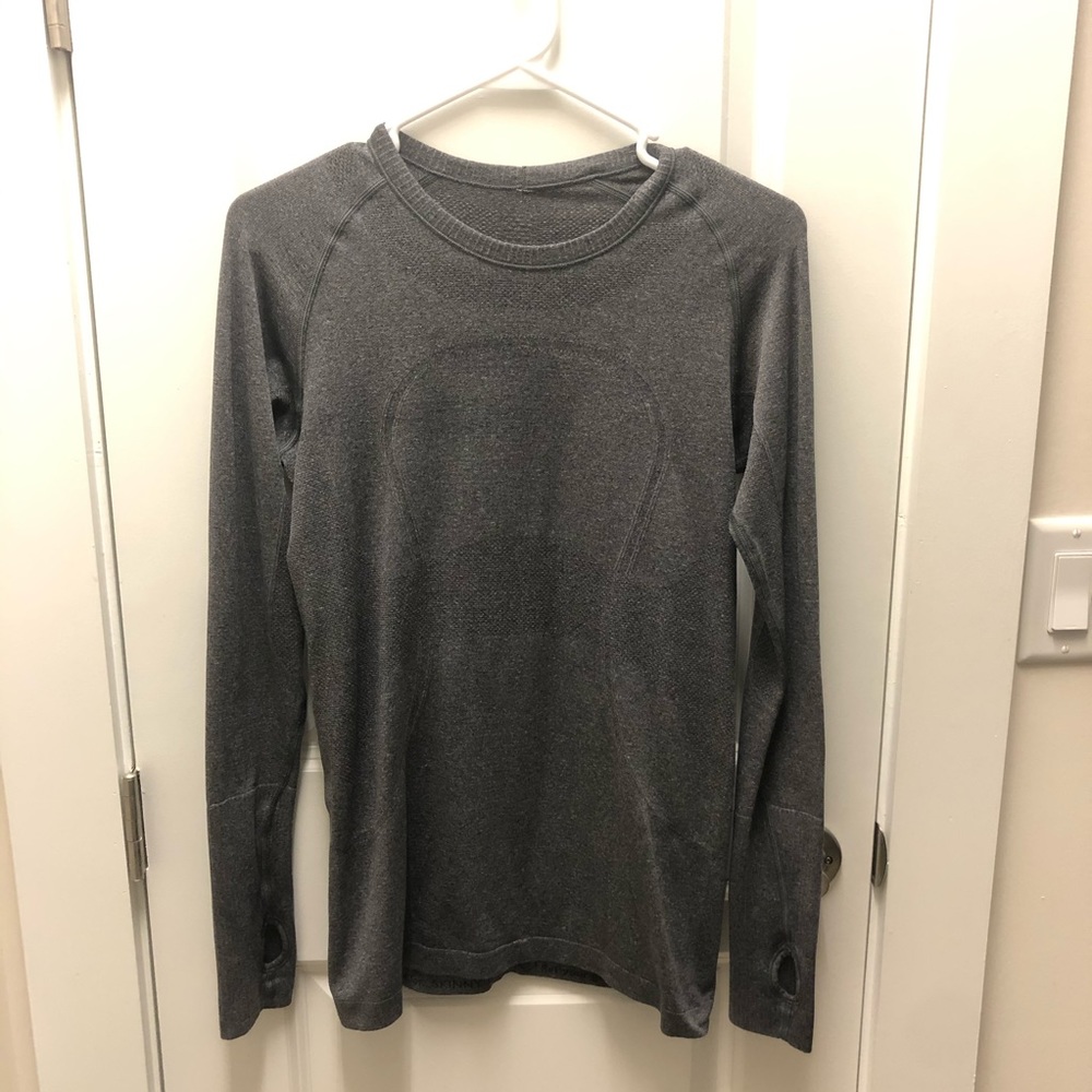 Lululemon Long Sleeve Swiftly Grey 8